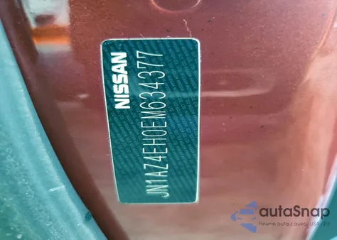 2014 Nissan 370Z Base z USA, uszkodzony, nr VIN JN1AZ4EH0EM634377